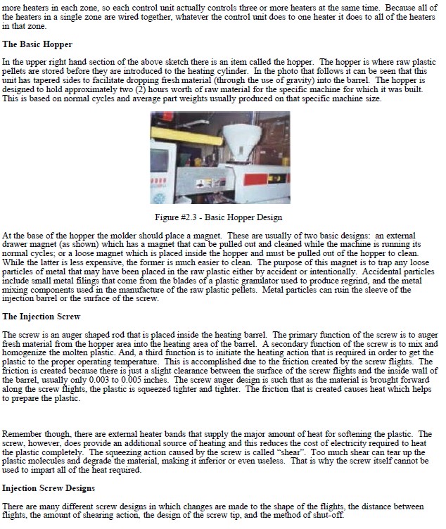 Excerpt from PIM-Manufacturing Process Fundamentals
