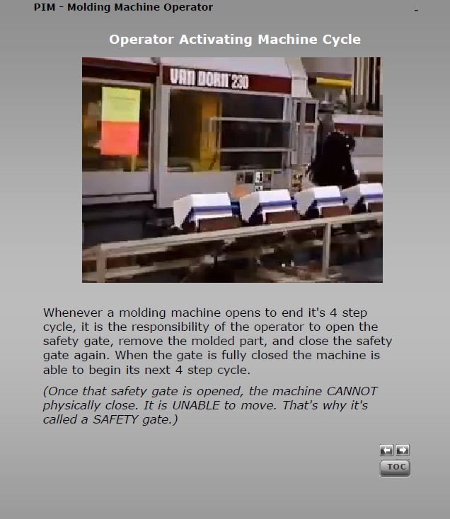 Excerpt from PIM - Molding Machine Operator Training by Douglas M. Bryce